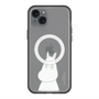 スリムプロテクションプレミアムケース with MagSafe［ MOOMIN - Troubled face ］