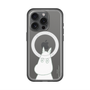 スリムプロテクションプレミアムケース with MagSafe［ MOOMIN - Troubled face ］