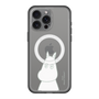 スリムプロテクションプレミアムケース with MagSafe［ MOOMIN - Troubled face ］