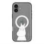 スリムプロテクションプレミアムケース with MagSafe［ MOOMIN - Troubled face ］