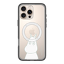 スリムプロテクションプレミアムケース with MagSafe［ MOOMIN - Troubled face ］