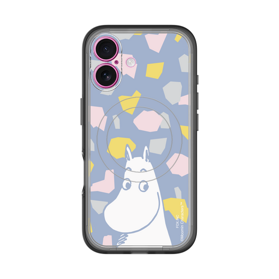 スリムプロテクションプレミアムケース with MagSafe［ MOOMIN - Familiar face - color ］