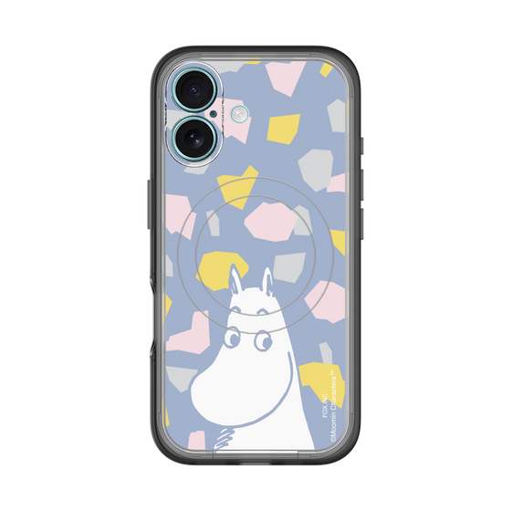 スリムプロテクションプレミアムケース with MagSafe［ MOOMIN - Familiar face - color ］