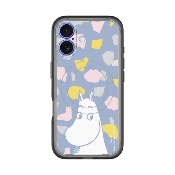 スリムプロテクションプレミアムケース with MagSafe［ MOOMIN - Familiar face - color ］