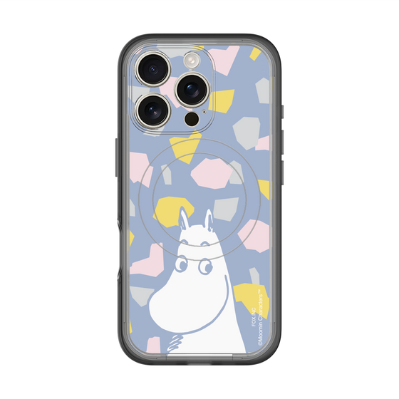 スリムプロテクションプレミアムケース with MagSafe［ MOOMIN - Familiar face - color ］