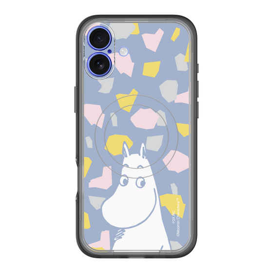 スリムプロテクションプレミアムケース with MagSafe［ MOOMIN - Familiar face - color ］