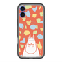 スリムプロテクションプレミアムケース with MagSafe［ MOOMIN - Angry face - color ］