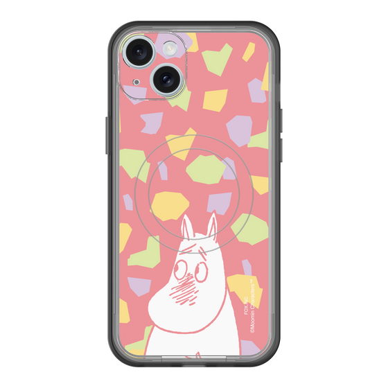 スリムプロテクションプレミアムケース with MagSafe［ MOOMIN - Blushing face - color ］