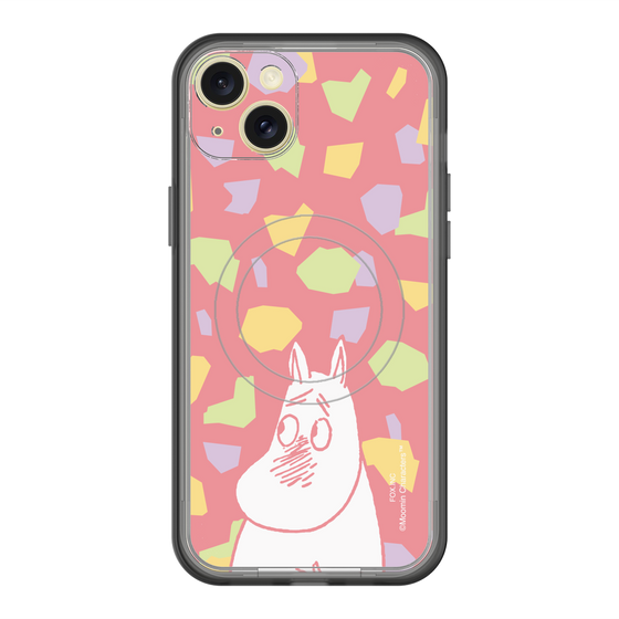 スリムプロテクションプレミアムケース with MagSafe［ MOOMIN - Blushing face - color ］