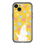 スリムプロテクションプレミアムケース with MagSafe［ MOOMIN - Happy face - color ］