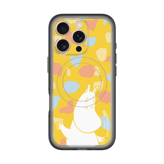 スリムプロテクションプレミアムケース with MagSafe［ MOOMIN - Happy face - color ］