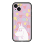 スリムプロテクションプレミアムケース with MagSafe［ MOOMIN - Fearful face - color ］