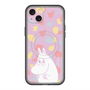 スリムプロテクションプレミアムケース with MagSafe［ MOOMIN - Fearful face - color ］