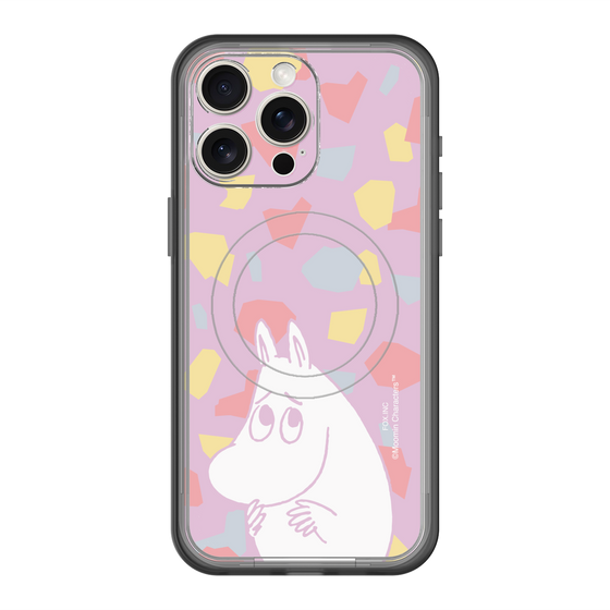 スリムプロテクションプレミアムケース with MagSafe［ MOOMIN - Fearful face - color ］