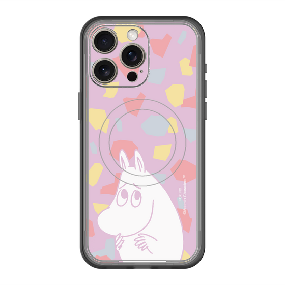 スリムプロテクションプレミアムケース with MagSafe［ MOOMIN - Fearful face - color ］