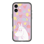 スリムプロテクションプレミアムケース with MagSafe［ MOOMIN - Fearful face - color ］