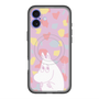 スリムプロテクションプレミアムケース with MagSafe［ MOOMIN - Fearful face - color ］