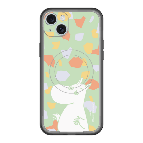 スリムプロテクションプレミアムケース with MagSafe［ MOOMIN - Sparkling face - color ］