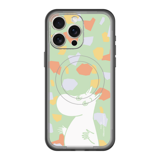 スリムプロテクションプレミアムケース with MagSafe［ MOOMIN - Sparkling face - color ］