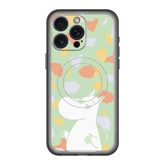 スリムプロテクションプレミアムケース with MagSafe［ MOOMIN - Sparkling face - color ］