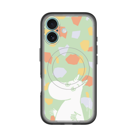 スリムプロテクションプレミアムケース with MagSafe［ MOOMIN - Sparkling face - color ］