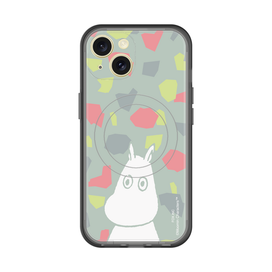 スリムプロテクションプレミアムケース with MagSafe［ MOOMIN - Troubled face - color ］
