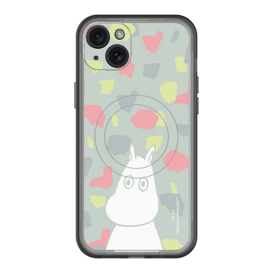 スリムプロテクションプレミアムケース with MagSafe［ MOOMIN - Troubled face - color ］