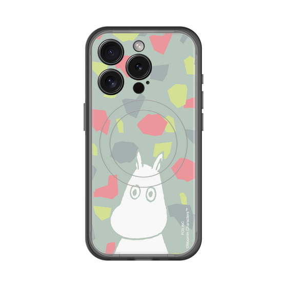 スリムプロテクションプレミアムケース with MagSafe［ MOOMIN - Troubled face - color ］