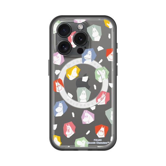 スリムプロテクションプレミアムケース with MagSafe［ MOOMIN - Expressions ］