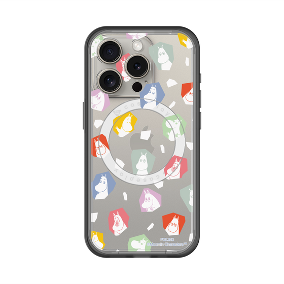 スリムプロテクションプレミアムケース with MagSafe［ MOOMIN - Expressions ］