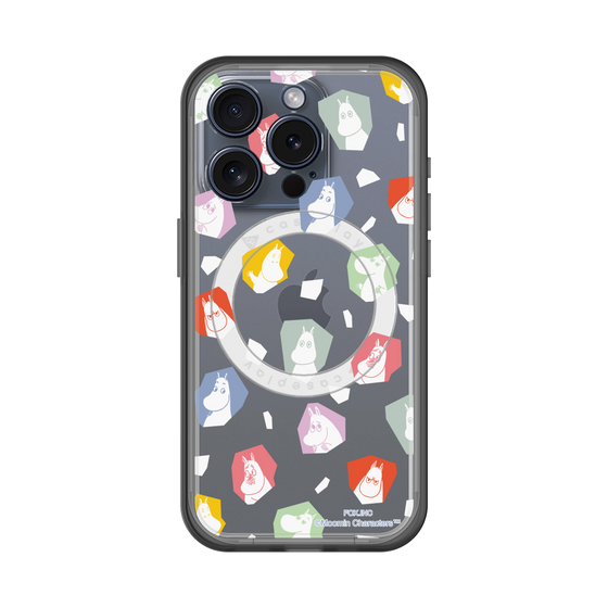 スリムプロテクションプレミアムケース with MagSafe［ MOOMIN - Expressions ］