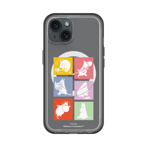 スリムプロテクションプレミアムケース with MagSafe［ MOOMIN - MOOMIN/B ］