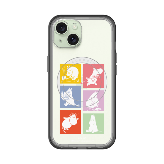 スリムプロテクションプレミアムケース with MagSafe［ MOOMIN - MOOMIN/B ］