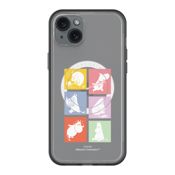 スリムプロテクションプレミアムケース with MagSafe［ MOOMIN - MOOMIN/B ］