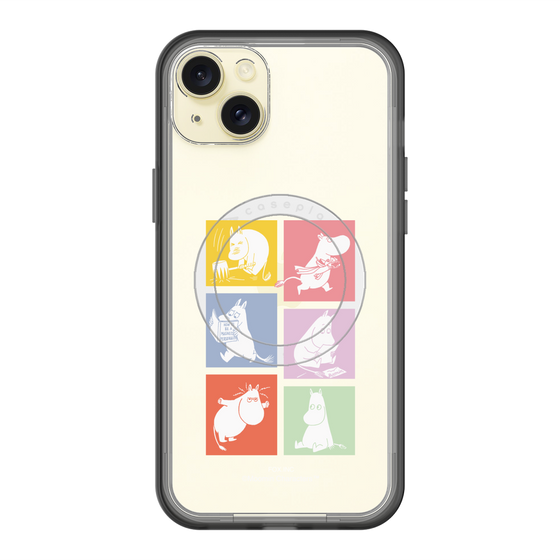 スリムプロテクションプレミアムケース with MagSafe［ MOOMIN - MOOMIN/B ］