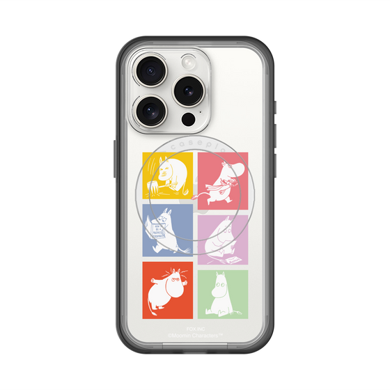 スリムプロテクションプレミアムケース with MagSafe［ MOOMIN - MOOMIN/B ］