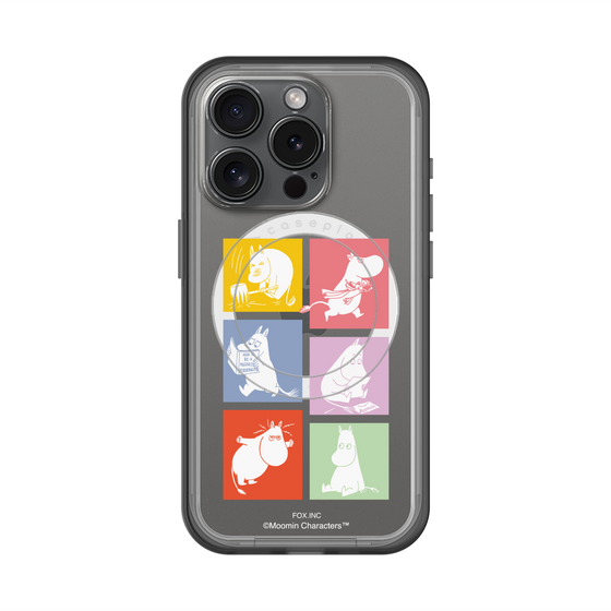 スリムプロテクションプレミアムケース with MagSafe［ MOOMIN - MOOMIN/B ］