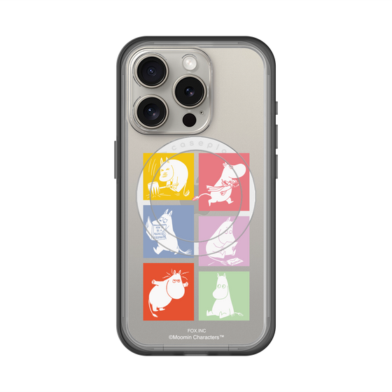 スリムプロテクションプレミアムケース with MagSafe［ MOOMIN - MOOMIN/B ］