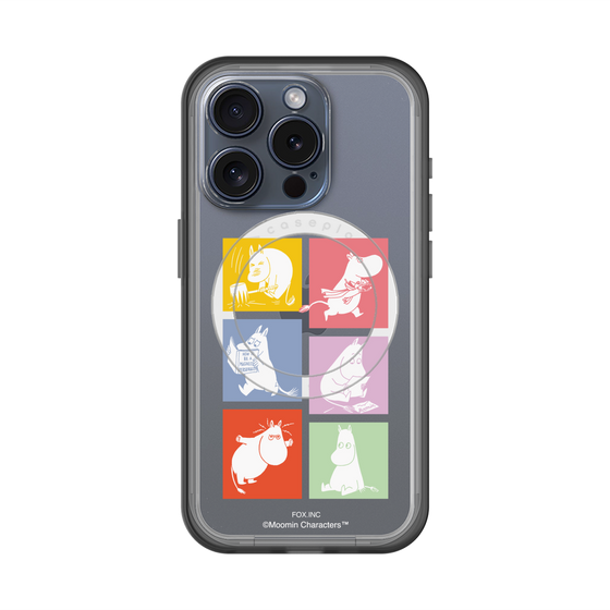 スリムプロテクションプレミアムケース with MagSafe［ MOOMIN - MOOMIN/B ］