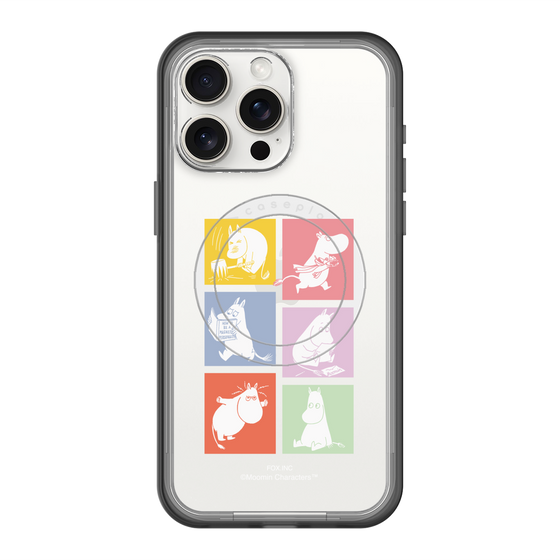 スリムプロテクションプレミアムケース with MagSafe［ MOOMIN - MOOMIN/B ］