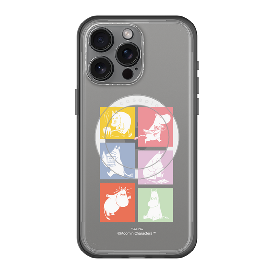 スリムプロテクションプレミアムケース with MagSafe［ MOOMIN - MOOMIN/B ］