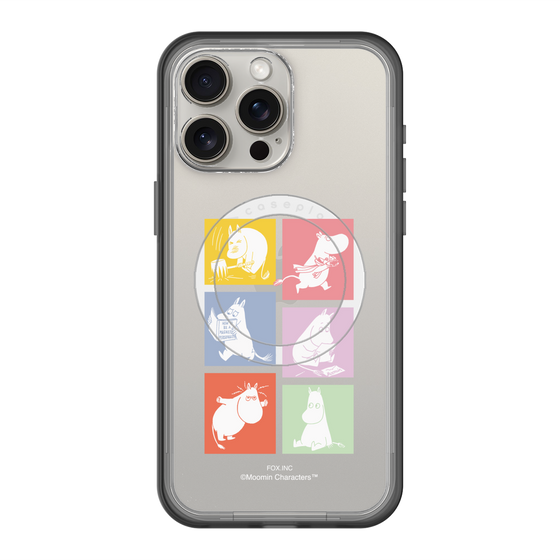スリムプロテクションプレミアムケース with MagSafe［ MOOMIN - MOOMIN/B ］