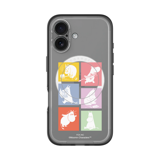 スリムプロテクションプレミアムケース with MagSafe［ MOOMIN - MOOMIN/B ］