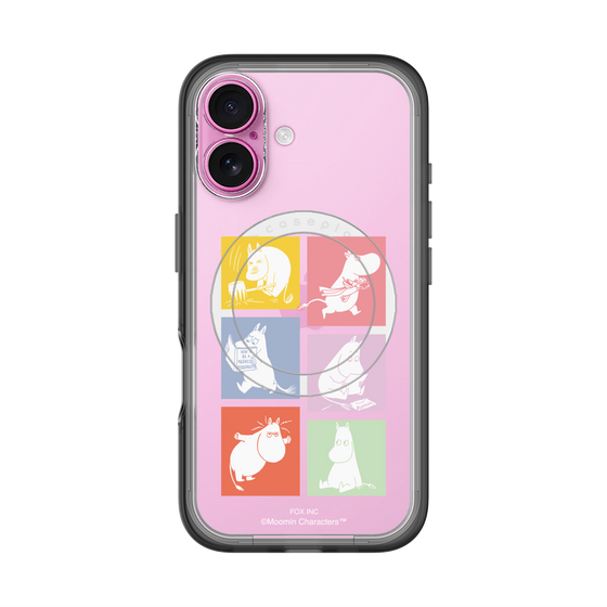 スリムプロテクションプレミアムケース with MagSafe［ MOOMIN - MOOMIN/B ］