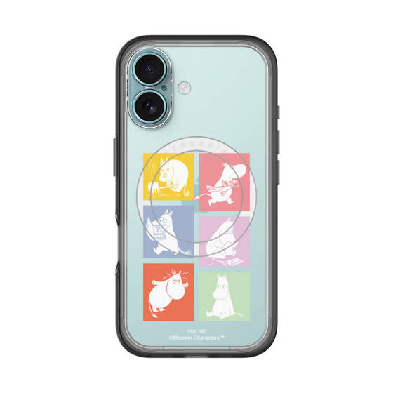 スリムプロテクションプレミアムケース with MagSafe［ MOOMIN - MOOMIN/B ］