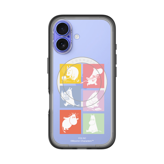スリムプロテクションプレミアムケース with MagSafe［ MOOMIN - MOOMIN/B ］