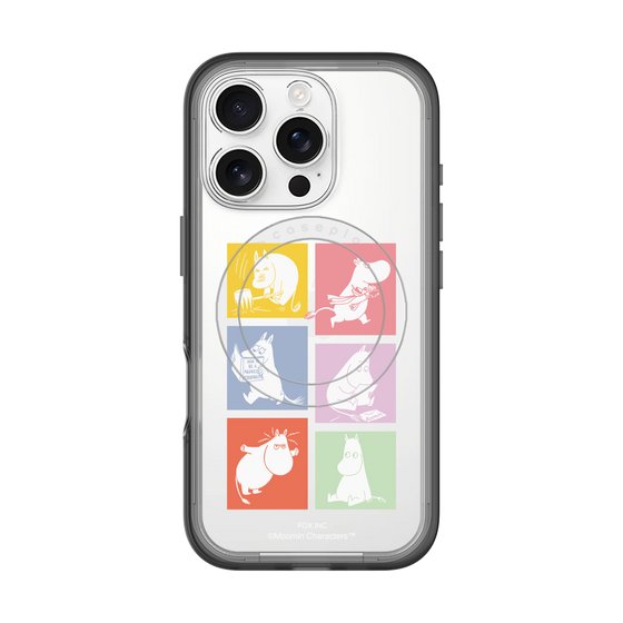 スリムプロテクションプレミアムケース with MagSafe［ MOOMIN - MOOMIN/B ］