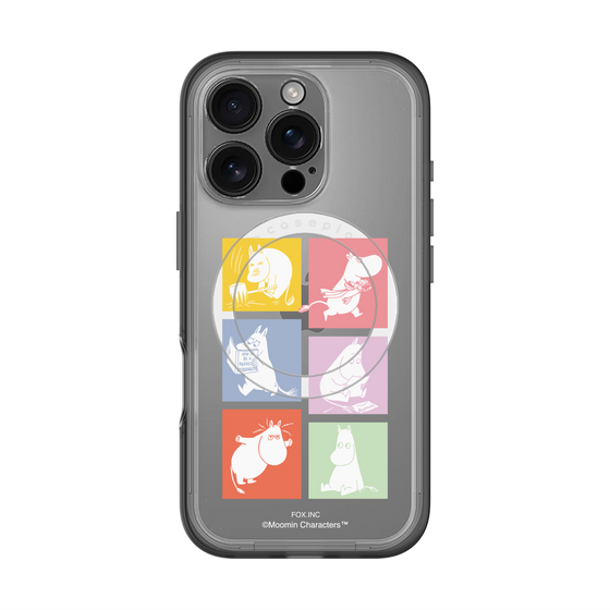 スリムプロテクションプレミアムケース with MagSafe［ MOOMIN - MOOMIN/B ］