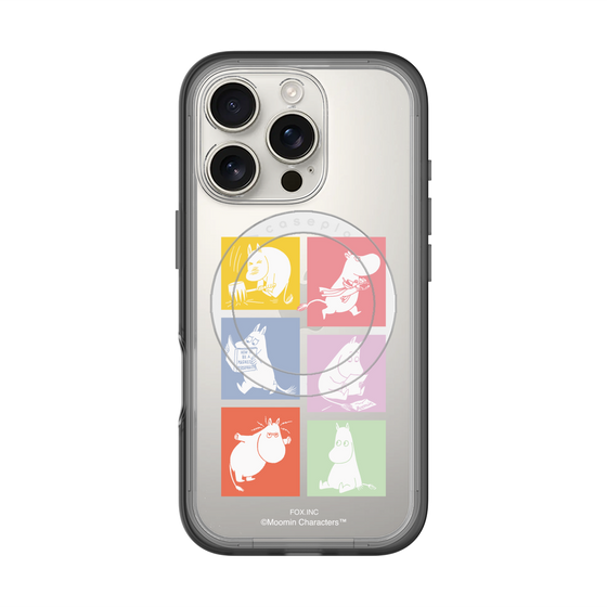 スリムプロテクションプレミアムケース with MagSafe［ MOOMIN - MOOMIN/B ］