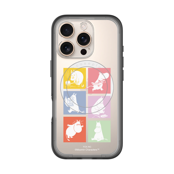 スリムプロテクションプレミアムケース with MagSafe［ MOOMIN - MOOMIN/B ］
